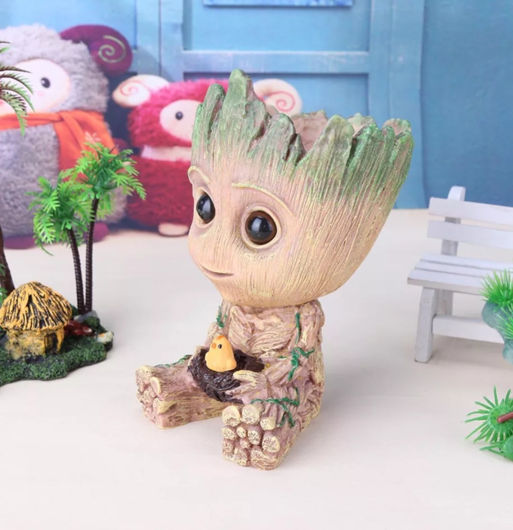 Baby Groot with Nest
