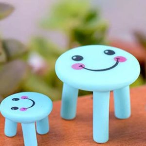 Blue Table and Chair