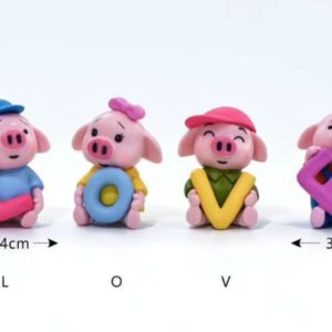 Piggy Love - Set of 4