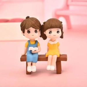 Couple Sitting on Bench