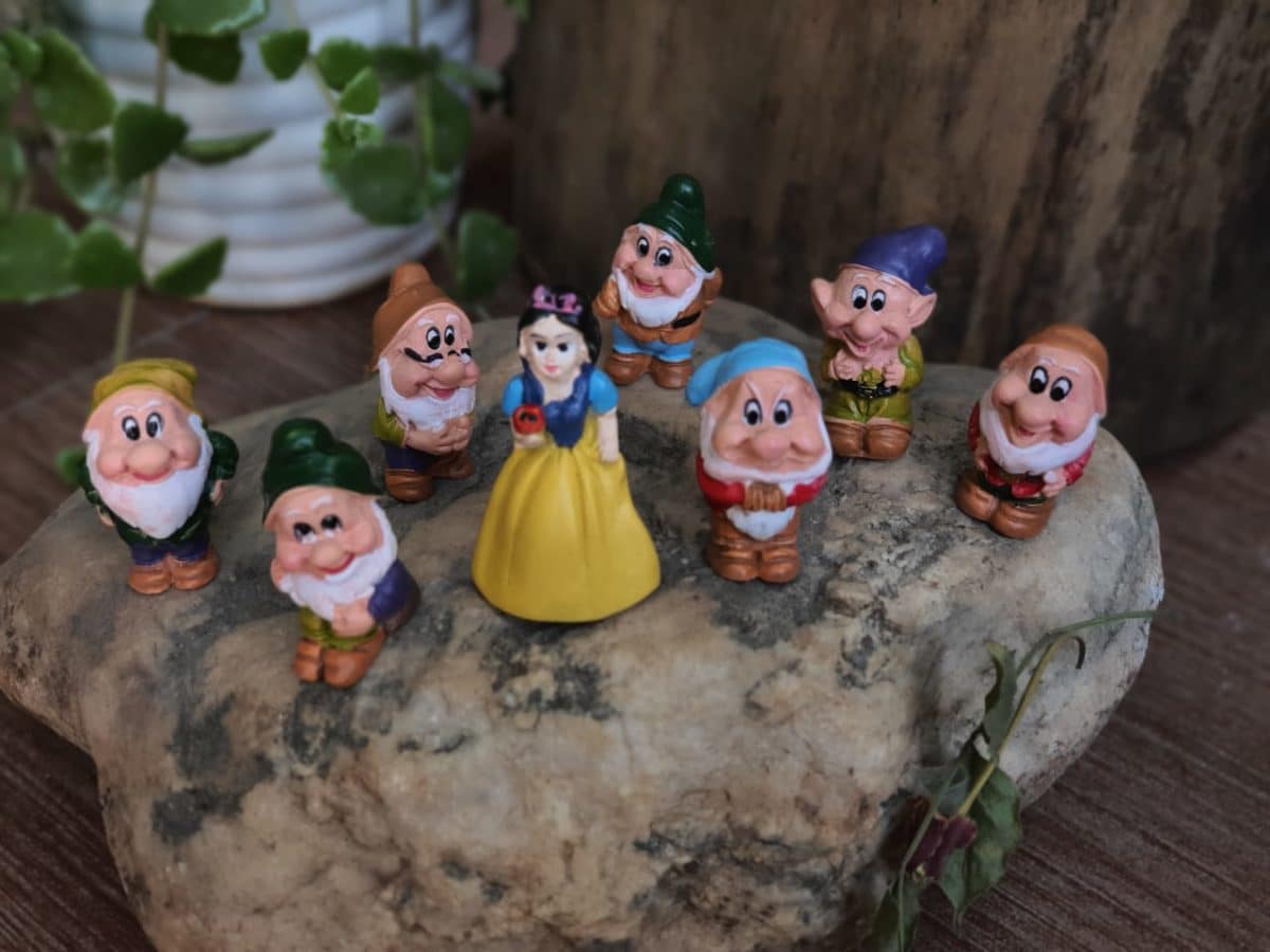 Dwarfs with Snow White (Set of 8 pcs)