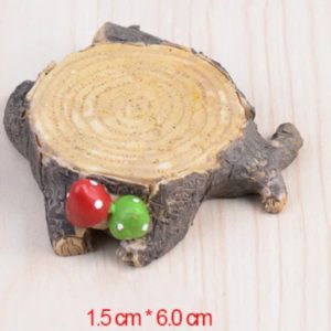 Big Log with Mushroom