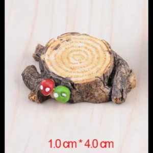 Small Log with Mushroom