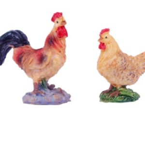 Hen set of 2 pcs