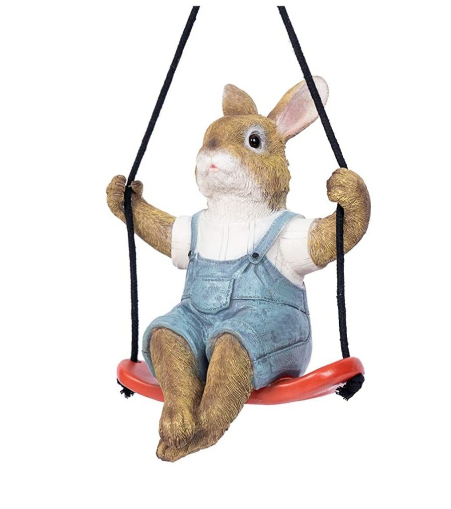 Outdoor Rabbit On Swing Bloom Bagicha